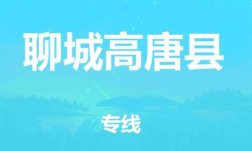 邯鄲到聊城高唐縣物流專線-整車零擔運輸-高效運輸