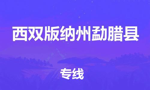 邯鄲到西雙版納州勐臘縣物流公司-大型物件運(yùn)輸專線-安全配送